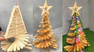 How To Make A Wooden Christmas Tree Out Of Old wood - DIY Christmas Tree Ideas With Cheapest Cost