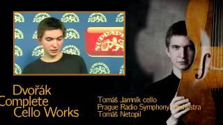 Czech cello player Tomas Jamník is greeting from SUPRAPHON
