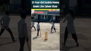 Rajasthan Viral Girl Sushila Meena | Bowls Like Zaheer Khan | Incredible Talent at 12