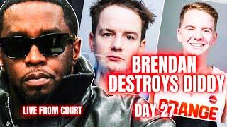 Live From Diddy Trial|Brendan Paul Just DESTROYED Diddy’s Whole Defense|Rico Proven 100%