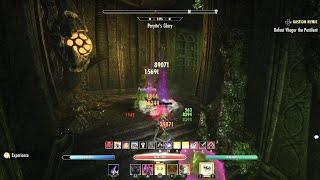 ESO - Necrom: Bastion Nymic Plagued Quarter Solo Magicka Templar