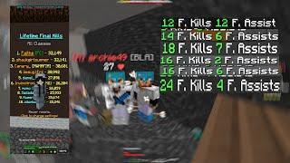 RECLAIMING #1 FINAL KILLS (24 FINALS PIRATE) - Hypixel Mega Walls