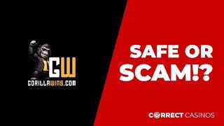 GorillaWins Casino Review. Is it safe?