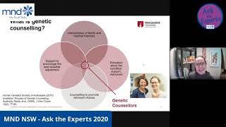 MND NSW - Ask the Experts 2020