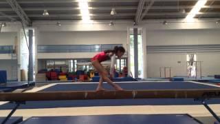 Age Group Programme – Women's Artistic Balance Beam - High Performance Compulsory 1