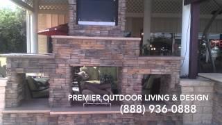 Outdoor Fireplaces - Premier Outdoor Living & Design