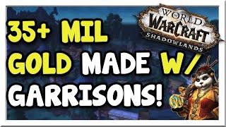 Making Gold w/ the Garrison! Tips & Tricks ft. Drizzling Rose | Shadowlands | WoW Gold Making Guide