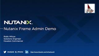 Nutanix Xi Frame Demo