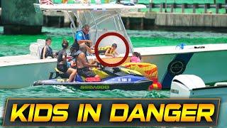 IGNORANT OR JUST DUMB? You May Land In JAIL !! Haulover Inlet Boats | BOAT ZONE