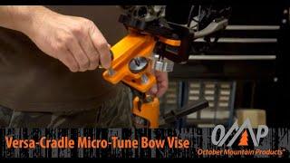 Versa-Cradle Micro-Tune Bow Vise | October Mountain Products