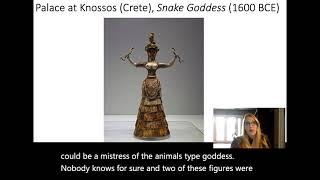 Art History with Jennifer Klein - The Minoan Snake Goddess