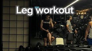 My full leg workout x goth - sidewalks and skeletons