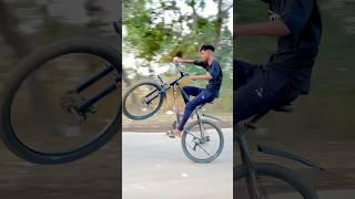 Breking wheeli shikh hi gaya || #shorts #shortvideo #edit #cycle #cycling #wheelie #youtubeshorts