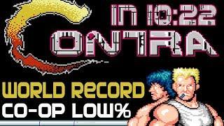 [World Record] Contra Low% in 10:22 (Co-op) - Best speedruns of all time