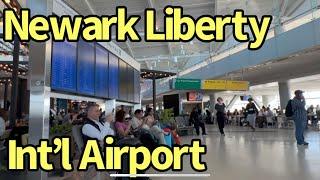 Newark Liberty Airport Terminal C Walkthrough Tour of EWR