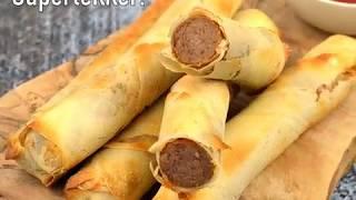 Loempia Frikandel uit de Airfryer!