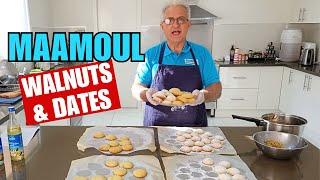 Make Walnut & Date Maamoul Cookies, Middle Eastern Desserts, Sweets!!!