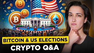 Bitcoin: US Election Predictions  Crypto Market Analysis  (Your Crypto Questions Answered! ) AMA!