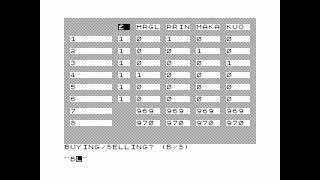 Stock-Market for the ZX81