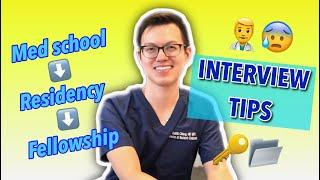 MED SCHOOL Interview, RESIDENCY Interview: TIPS from an interviewer