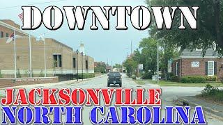 Jacksonville - North Carolina - 4K Downtown Drive