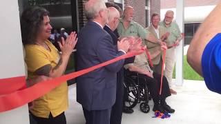Full Professor Jamie Ellis Speaking at the Ribbon Cutting