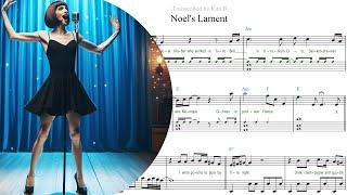 Ride the Cyclone, Kholby Wardell — Noel's Lament — Piano Sheet Music