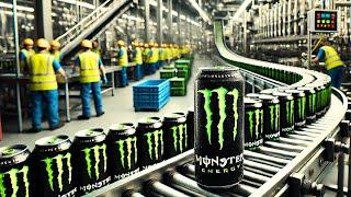 Monster Energy Drinks MEGA Factory: ﻿Processing Millions of Monster Energy Drinks Daily