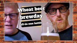 Brew a wheat beer with 4 ingredients. The ginger brewers take on a Weissbeer