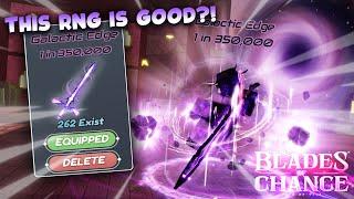 NEWBIE gets RARE BLADE at 500 ROLLS! (Blades of Chance)