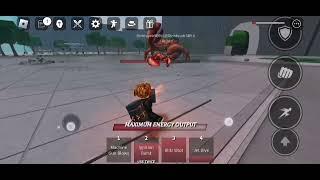 Defeating The Crab Boss In The Strongest Battlegrounds #roblox #battlegrounds