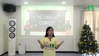 2023-24 JJES 1st SPEECH CONTEST - 배현서 Jenny