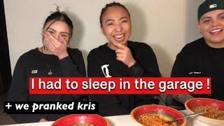 I got caught sneaking out at 3am Storytime ~ (Mukbang)