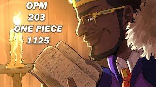 One Piece Ch 1125 - One Punch Man Ch 203 - Kingdom Ch 805 & 806 LIVE Reactions