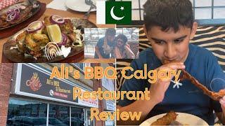 Ali's BBQ Calgary - Pakistani Traditional Halal Restaurant Food Review - @mrcanadavlogs5681