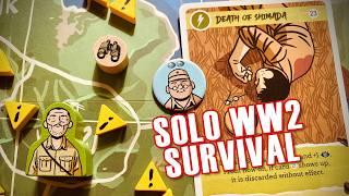 Onoda Gameplay & Review | Solo World War 2 Survival Wargame | Board Game | Salt & Pepper Games