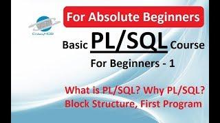 Oracle pl/sql tutorial for beginners - (Visit description for more info)