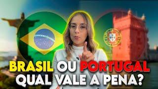 Brasil vs Portugal: Qual melhor país para viver ?