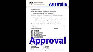 Australia study VISA Aproved after Refusal  How you can reapply Australia study VISA after refusal