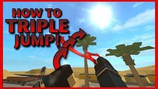 How To TRIPLE JUMP in Phantom Forces! (Patched)