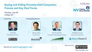 Buying and Selling Privately-Held Companies: Process and Key Deal Terms