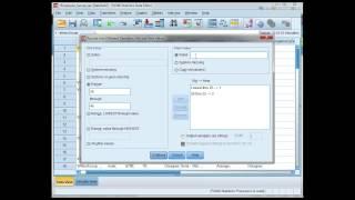 Recode scale variable into categories in SPSS