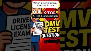 - 1 -  DMV TEST  Only 1 in 3 Drivers Get This Right!  #DMVTest