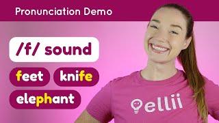 Pronouncing /f/ – English Pronunciation Lesson (Part 1)