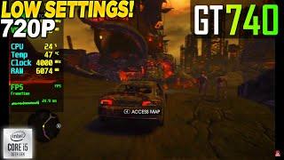 Saints Row Gat Out Of Hell GT 740 - 720p Low,