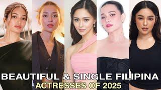 Beautiful & Single Filipina Actresses of 2025