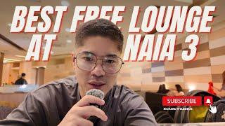 Best FREE Airport Lounge in NAIA 3 | Best Credit Card Perks | A Lounge | Marhaba | PAGSS Review