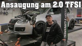 OK-Chiptuning - HG Motorsport Ansaugung Gen.2 "Plus" | Am Golf 5 Pirelli