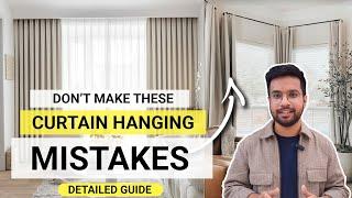 Best Curtain And Blinds | Design Mistakes | Rod vs Tracks | Design Guide | curtain rods design