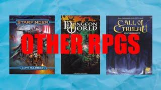 7 Great Roleplaying Games that aren't D&D